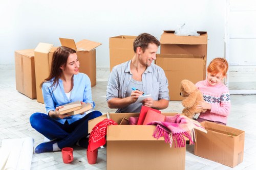 Cubic-yard rate example for a busy local storage job