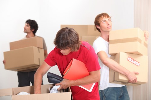 Recycling, reuse, and sustainability practices at a London self storage site